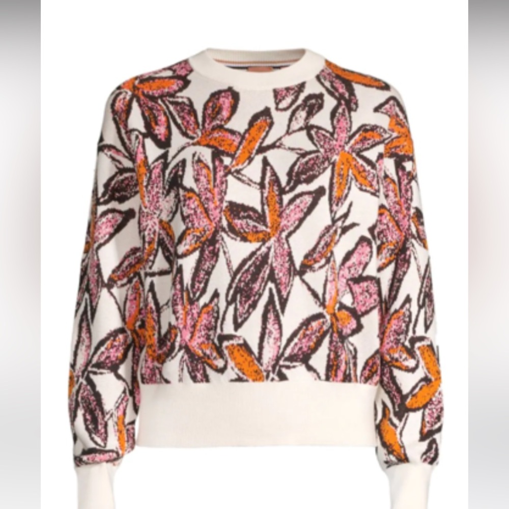 HUGO BOSS Fargareta Floral Intarsia Sweater - Picture 7 of 15
